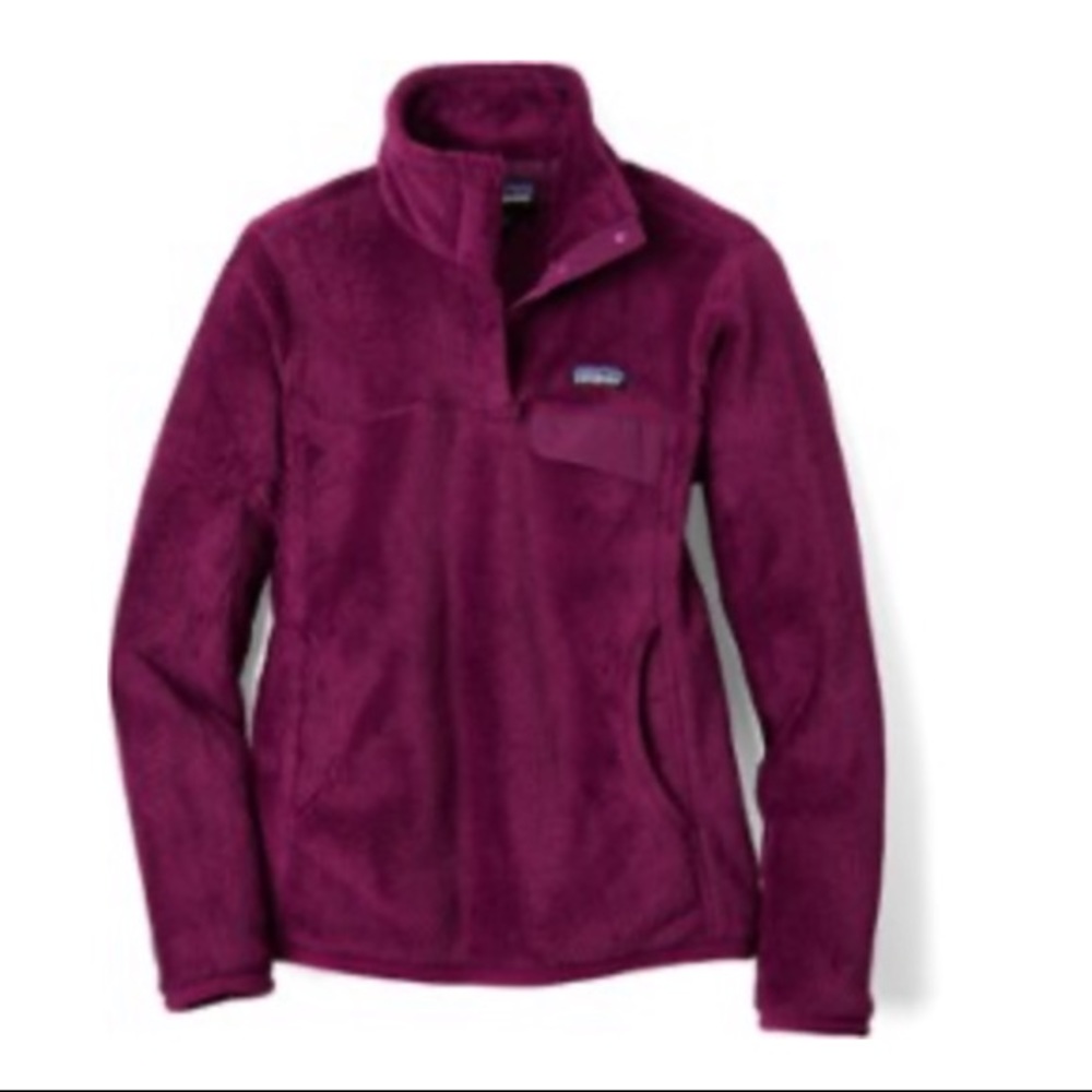 Patagonia Re-tool Pullover Purple Medium - excellent condition